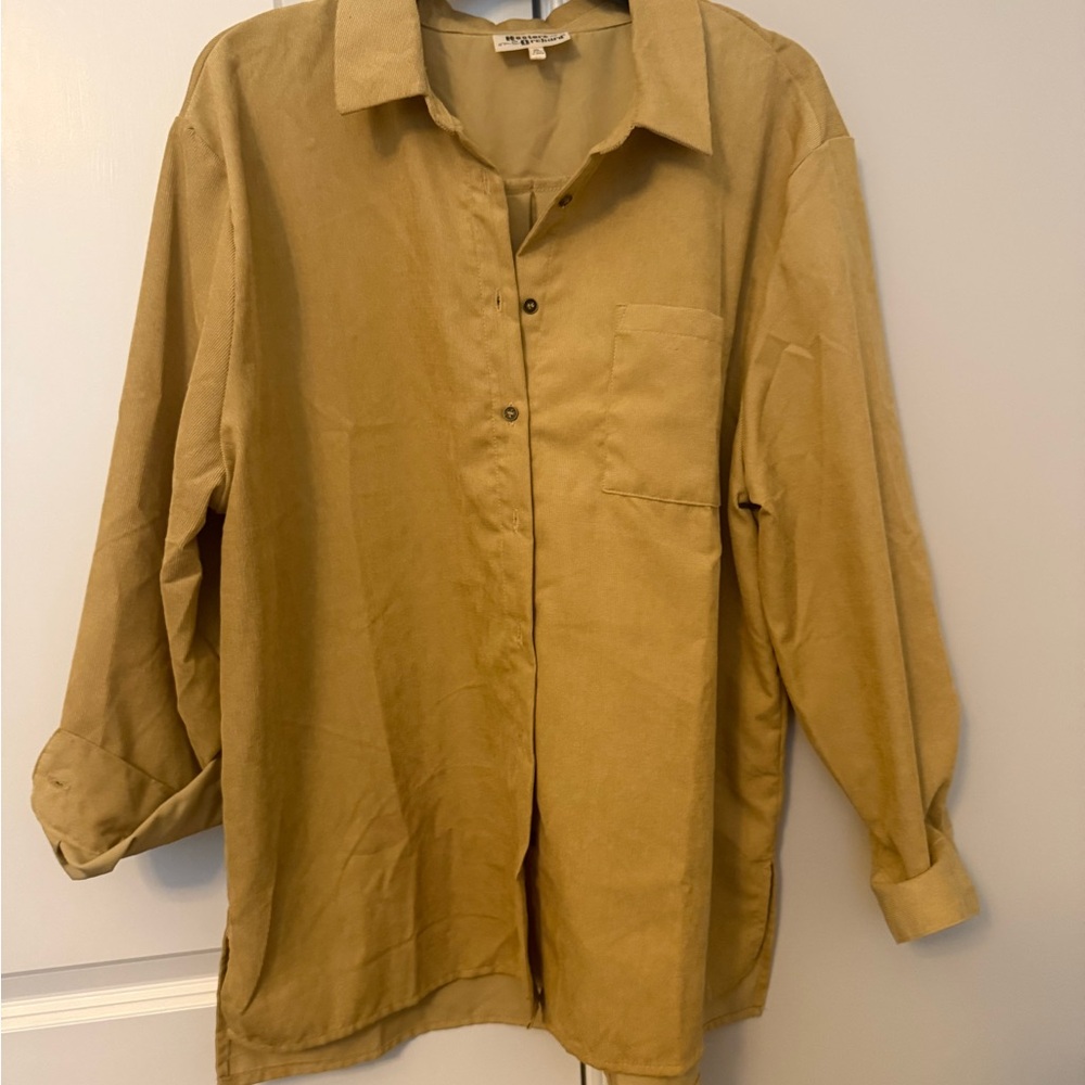 Elegant Tan Women's Blouse
